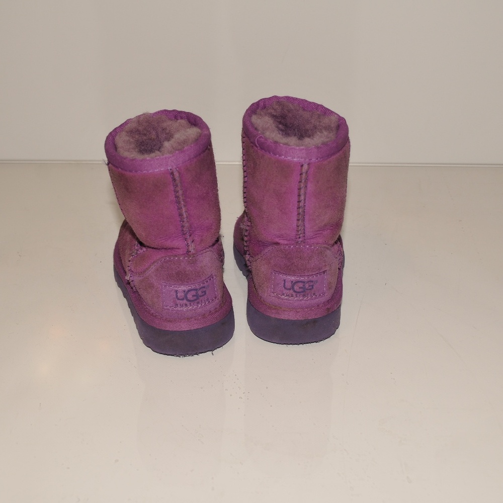 Classic Boot UGG Boots Purple 5251T Girls 6 3084 - Picture 5 of 8